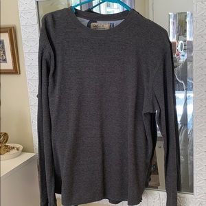 Thick Gray Sweater Top